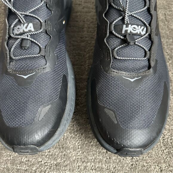 Hoka One One Transport GTX 1123153 Mens US 12.5D  Running Shoes Black Sneakers main image 5